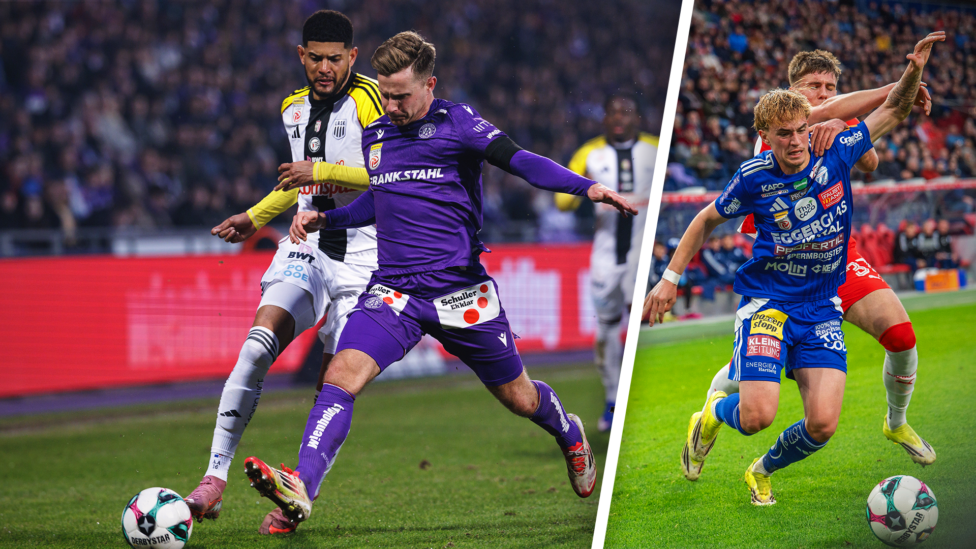 In der ADMIRAL Bundesliga ist die 21. Runde absolviert - und vier von sechs Meistergruppen-Teilnehmer stehen fest.