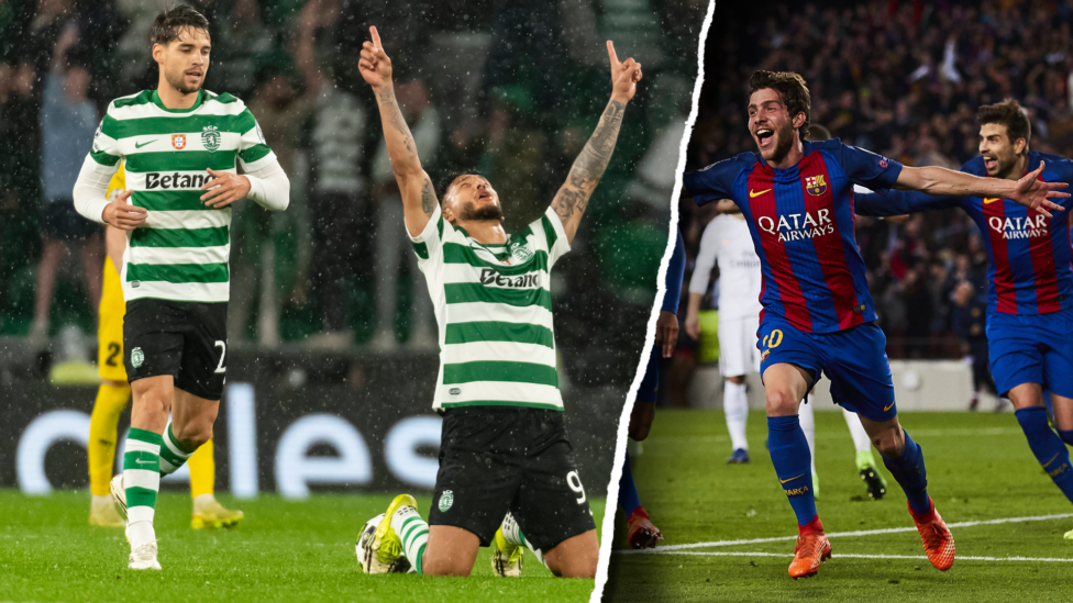 Sporting auf den Spuren von Barca: Die größten Aufholjagden der CL-Geschichte