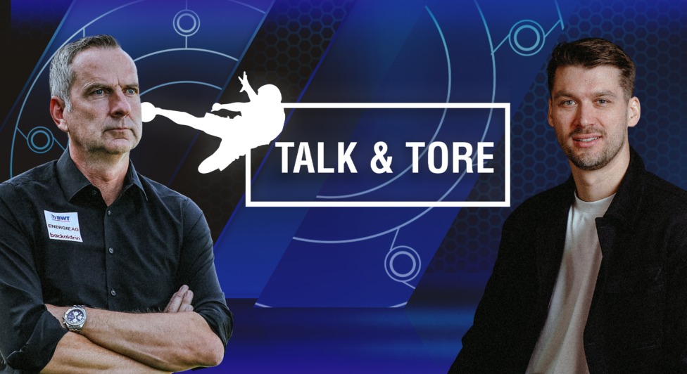 In der 575. Ausgabe von „Talk & Tore“ begrüßt Moderator Guido Friedrich den neuen Sportvorstand des FK Austria Wien, Tom