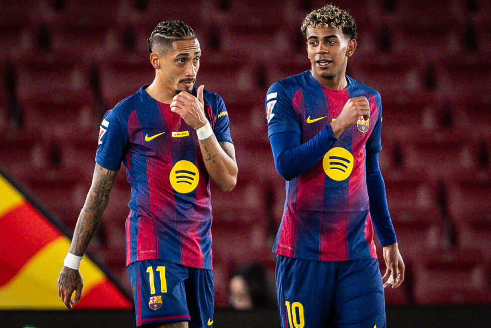 Der FC Barcelona muss im Champions-League-Viertelfinale auf Offensivspieler Raphinha verzichten.