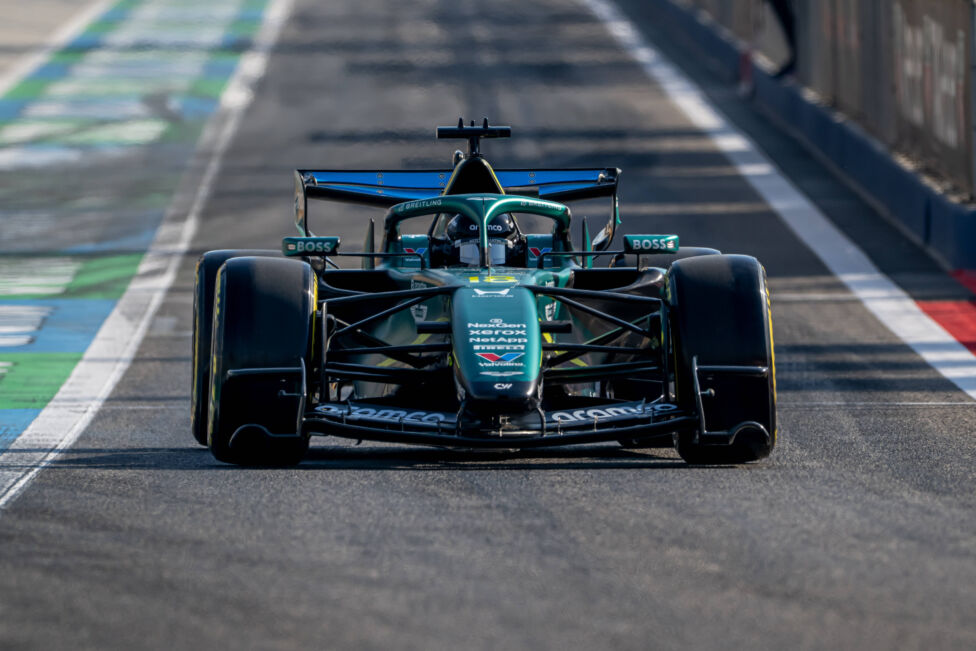 Aston Martin will eigentlich den WM-Titel gewinnen - stattdessen muss Fernando Alonso im neuen Boliden um seine Gesundhe