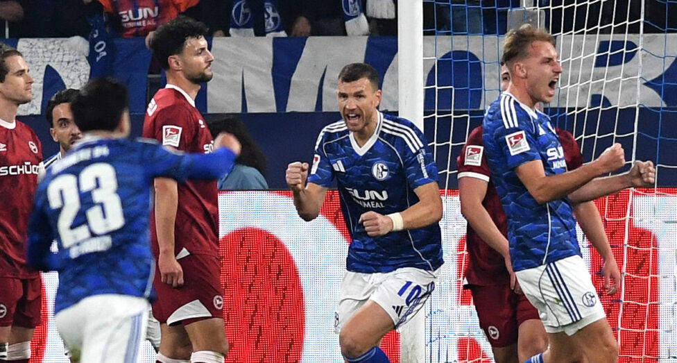 Fünftes Dzeko-Tor: Schalke festigt Tabellenführung