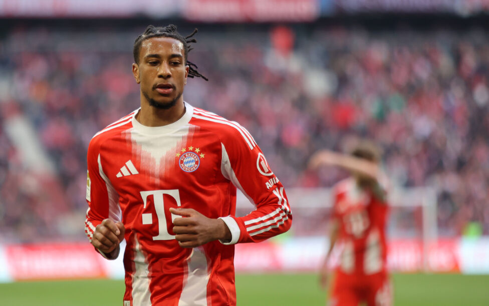 Bayern-Star Michael Olise wird medial mit Real Madrid und dem FC Barcelona in Verbindung gebracht.