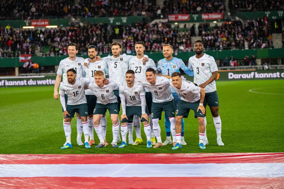 Das ÖFB-Team (Bild) trifft heute im zweiten Testspiel der März-Länderspielpause auf Südkorea