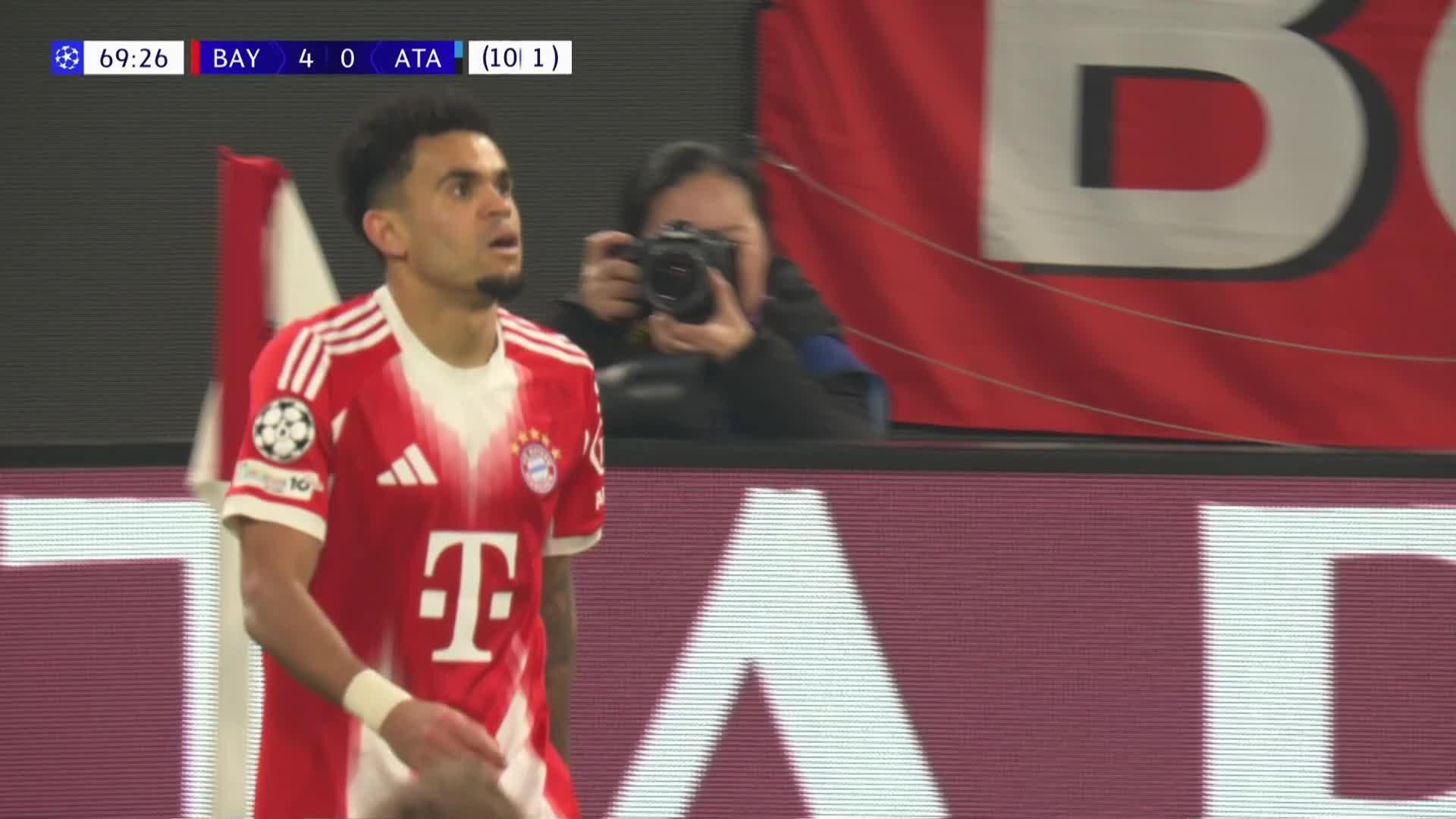 Tor - 4:0 Luis Diaz (70.) | FCB-ATA - Sky Sport Austria