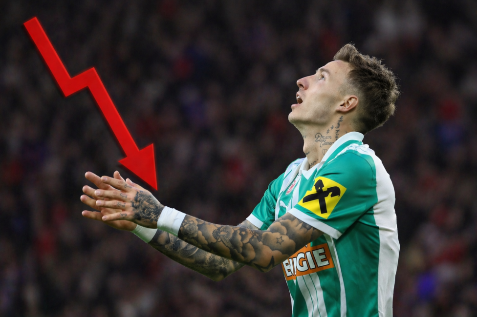 Rapid steckt in einer Negativserie vom Punkt. Beim 0:2 gegen Hartberg ging erneut ein Strafstoß daneben - der Vierte in 