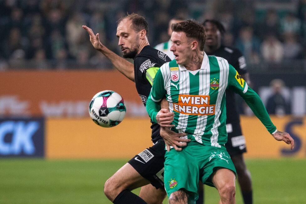 Duell um die Spitze: Rapid jagt Tabellenführer Sturm