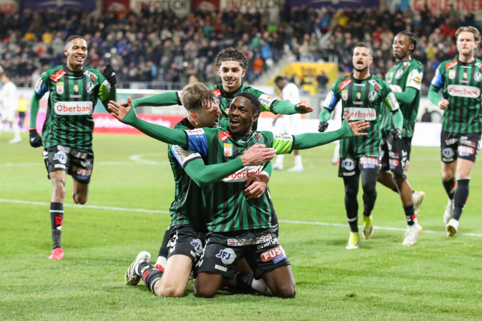 Die SV Ried hat mit einem Heimsieg gegen den SCR Altach die Führung in der Qualifikationsgruppe übernommen