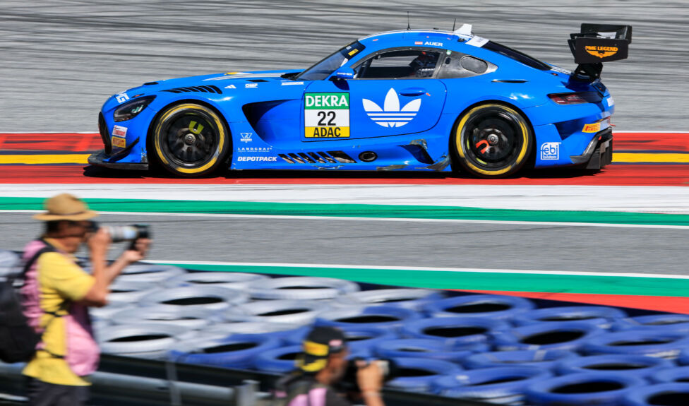 Lucas Auer ist im Auftakt-Wochenende der DTM in Spielberg auch im zweiten Rennen aufs Podest gefahren