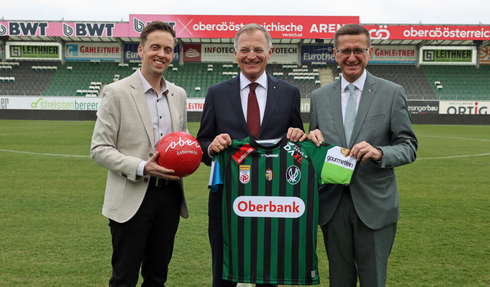 Die SV Ried hat am Mittwoch ein umfassendes Infrastrukturpaket vorgestellt und damit die Weichen für die kommenden Jahre