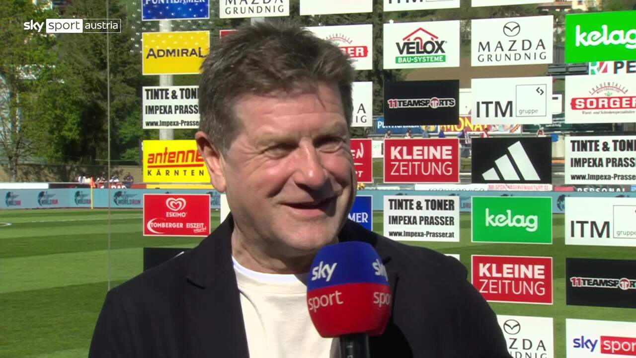 Abstiegssorgen zum 60er - WAC-Präsident Riegler: 