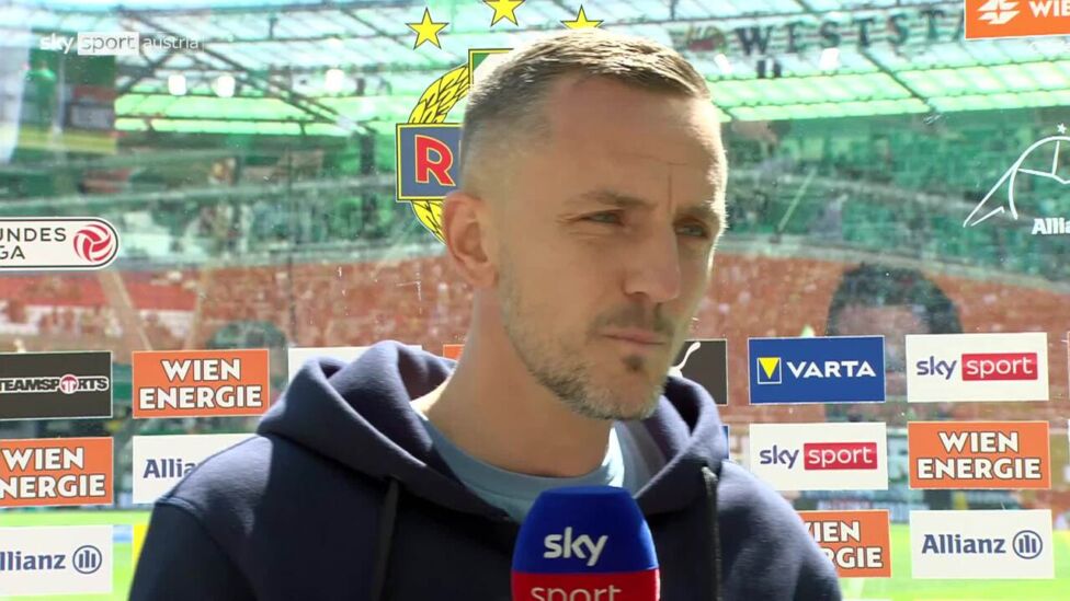Beichler vor Rapid-Duell: "... dann wird dieses Stadion unruhig"