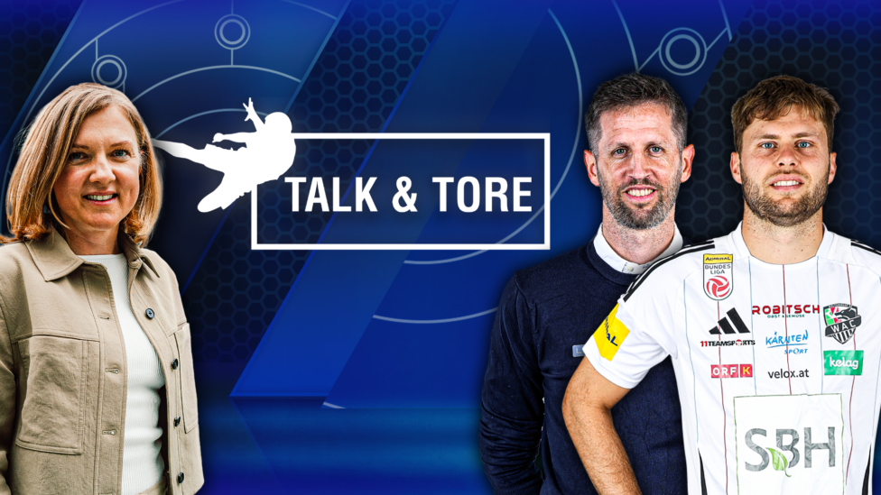 „Talk & Tore“ mit Daniela Bauer, Christoph Schösswendter & Dominik Baumgartner am Sonntag live bei Sky