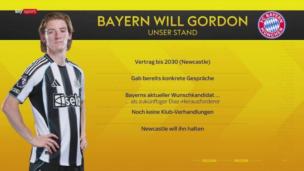 Gespräche laufen! Bayern will diesen Newcastle-Star