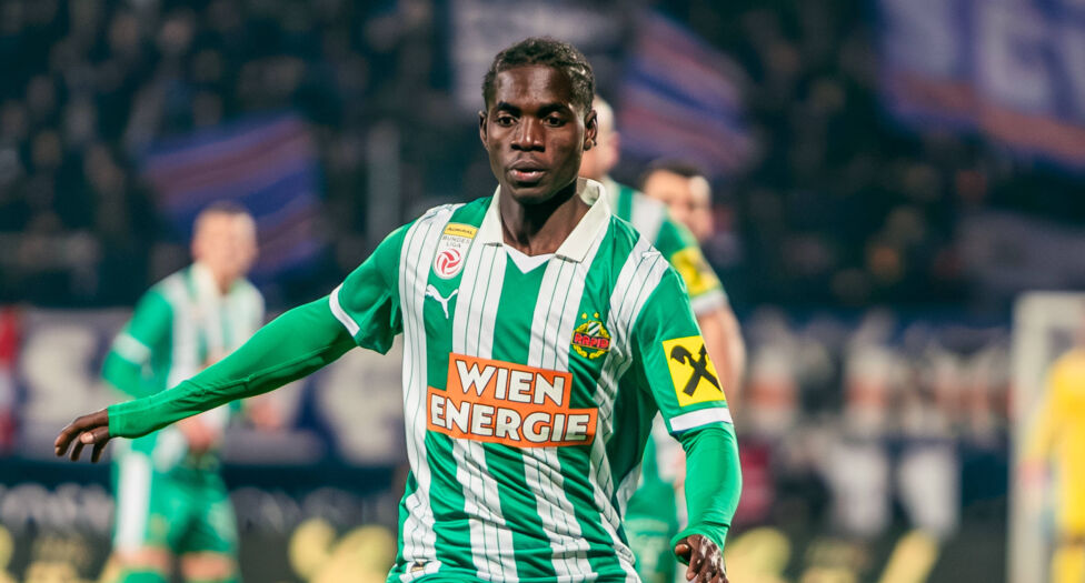 Rapid zieht Option bei Offensivtalent Nunoo