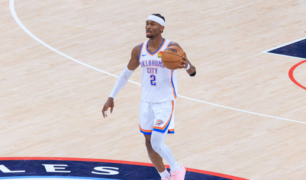 Titelfavorit Oklahoma City Thunder hat in der National Basketball Association (NBA) mit einem 121:109-Auswärtssieg auch 