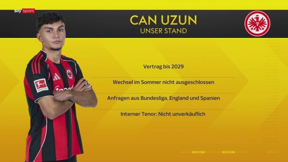 SGE-Star Uzun: Wechsel im Sommer möglich!