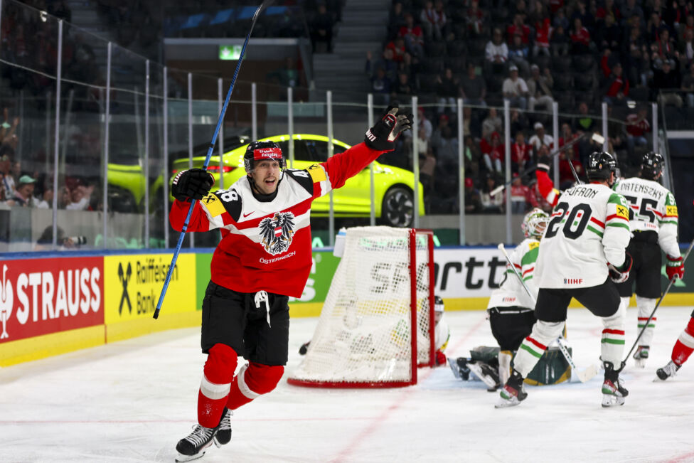 Österreichs Eishockeyteam hat erstmals bei einer A-WM die ersten zwei Spiele gewonnen und praktisch schon jetzt den Klas