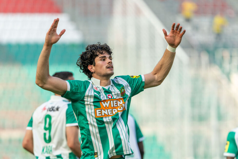 Doppelpack! Schöller köpfelt Rapid in die Conference League-Quali