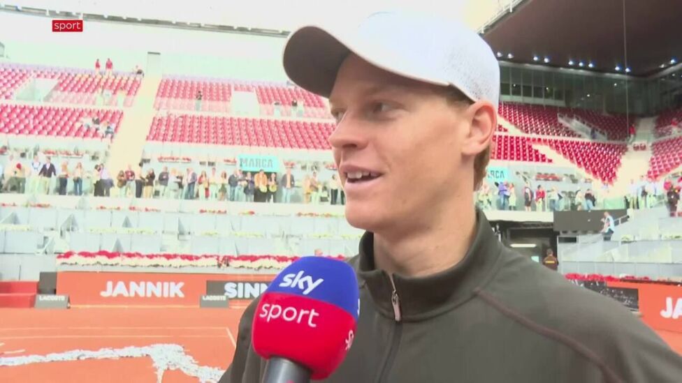 "Er war ein bisschen müde": Sinner über Final-Erfolg gegen Zverev in Madrid