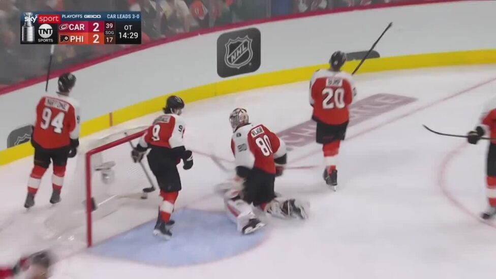 HIGHLIGHTS | Philadelphia Flyers - Carolina Hurricanes 2:3 OT | Playoffs – Spiel 4