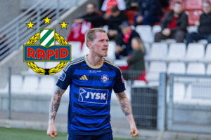 Rapid im Poker um Torjäger Adamsen in Pole-Position