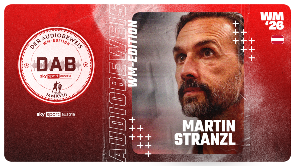 In der siebten Ausgabe von DAB | Der Audiobeweis Spezial: „WM-Edition“ ist der ehemalige ÖFB-Teamspieler Martin Stranzl 