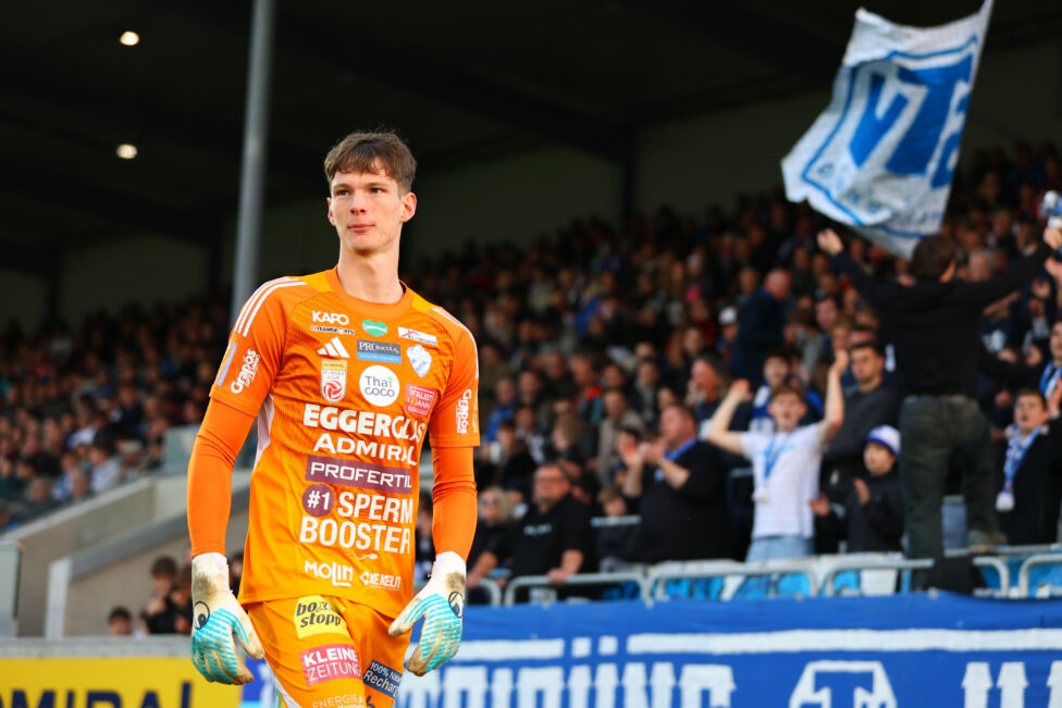 Torhüter Tom Ritzy Hülsmann steht vor dem Abgang vom TSV Hartberg