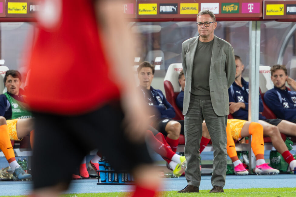 Wirkliche Freude ist bei Ralf Rangnick am Montag nach dem 1:0 gegen Tunesien im Wiener Happel-Stadion nicht aufgekommen.