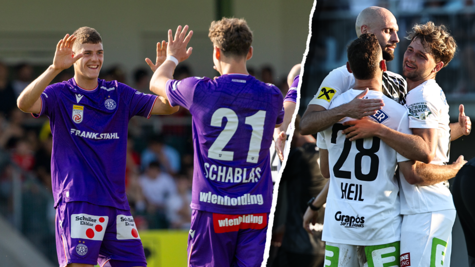 Testspielsiege für Sturm, Austria und Salzburg