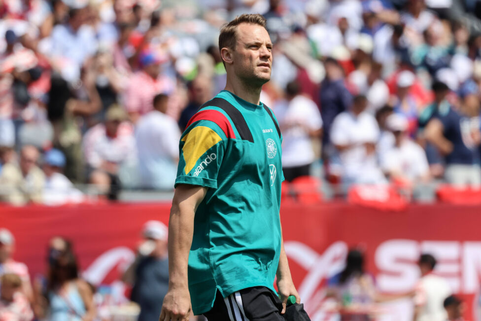 Manuel Neuer ist nach seiner Wadenverletzung ins Training der deutschen Nationalmannschaft eingestiegen.