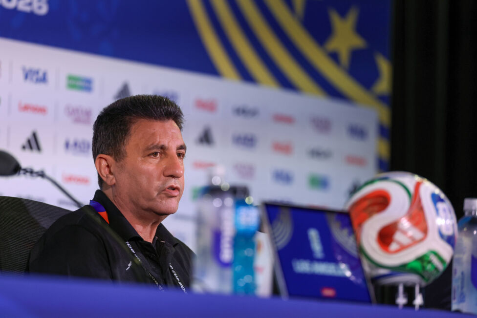 Das Nationalteam des Iran darf nach Angaben von Cheftrainer Amir Ghalenoei (Bild) für das dritte Fußball-WM-Gruppenspiel