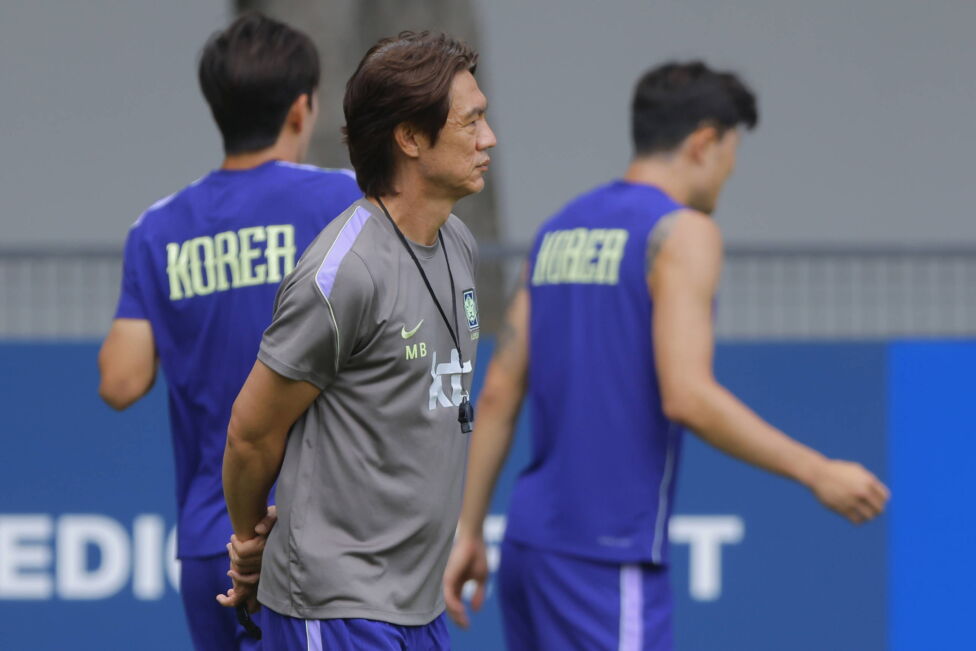 Der mögliche Spionagefall im Training von WM-Teilnehmer Südkorea ist gerade noch rechtzeitig verhindert worden, wie Trai