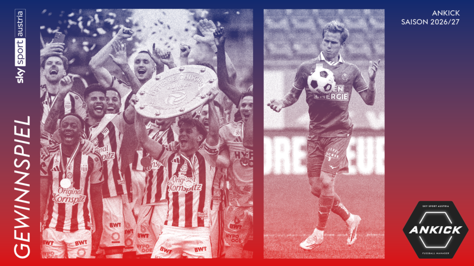 Am kommenden Montag startet Ankick – der Sky Sport Austria Fußballmanager in die neue Saison - Zu diesem Anlass gibt es 
