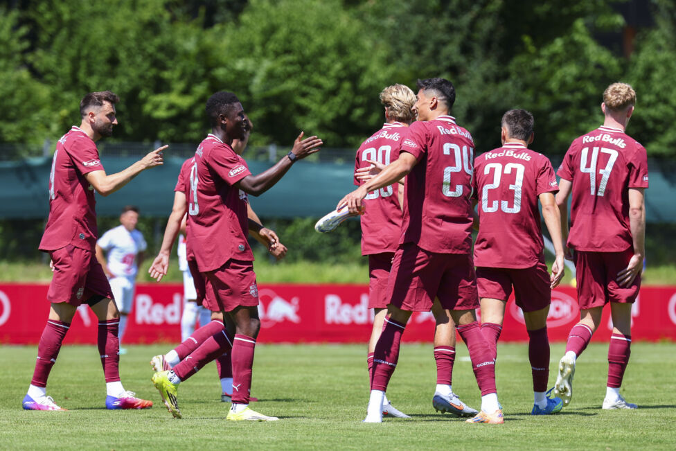 Red Bull Salzburg hat auch sein zweites Testspiel der Sommervorbereitung für sich entschieden.