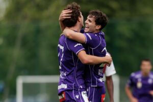 Die Wiener Austria hat das Hinspiel der 2. Qualirunde für die Conference League gegen den lettischen Verein FK Liepāja s