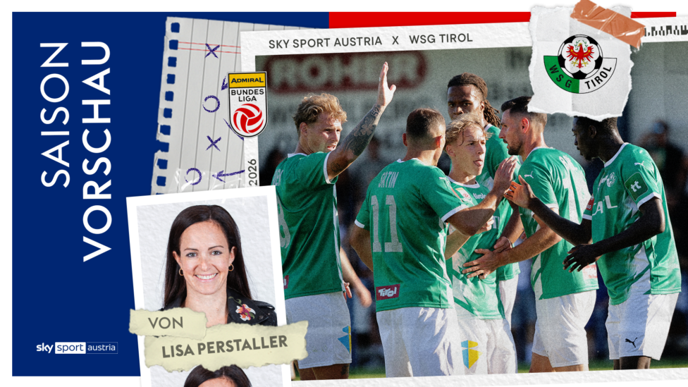 Hier findet ihr die wichtigsten Infos über die WSG Tirol zusammengestellt von Sky-Reporterin und Vereinsredakteurin Lisa