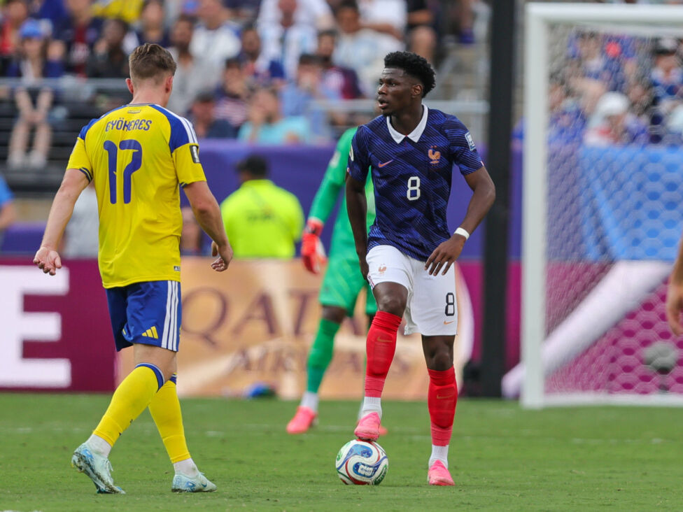 WM-Topfavorit Frankreich muss in seinem Achtelfinale auf Mittelfeldstar Aurélien Tchouaméni verzichten.