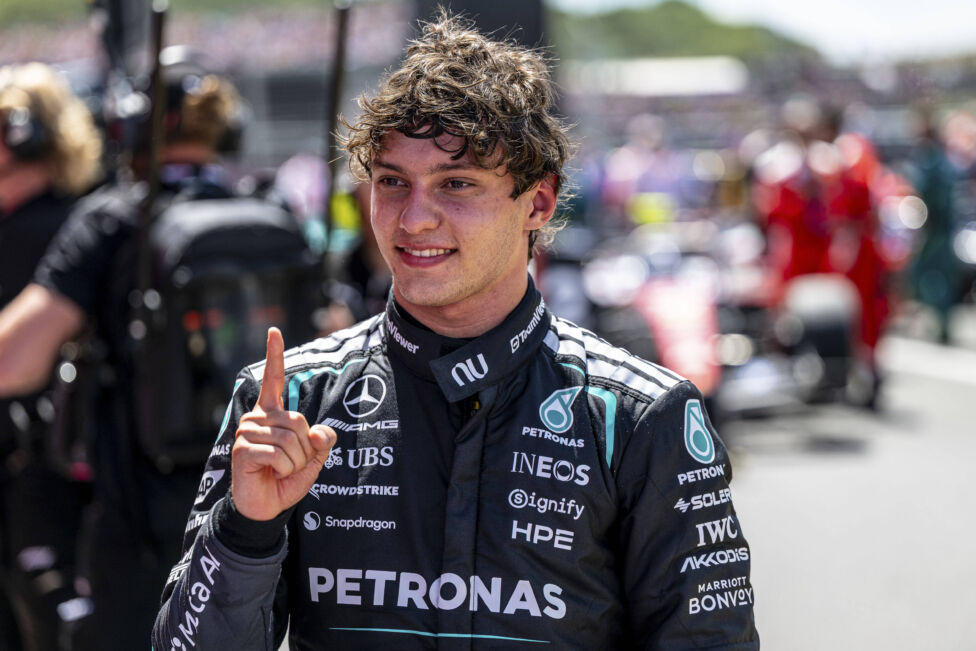 Antonelli gewinnt auch Qualifying in Silverstone