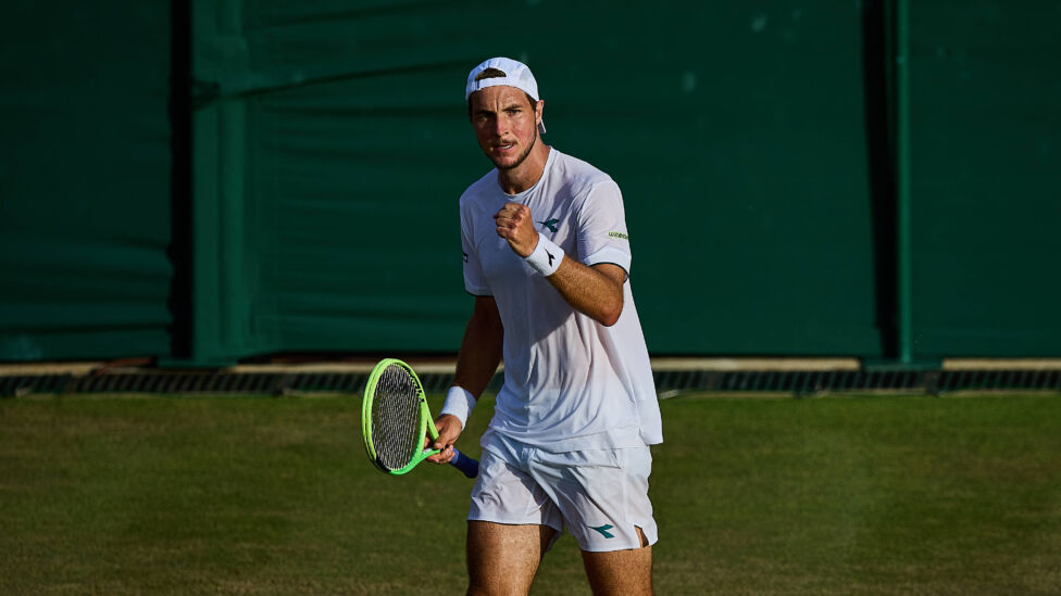 Hurkacz muss aufgeben: "Oldie" Struff bei Wimbledon im Viertelfinale