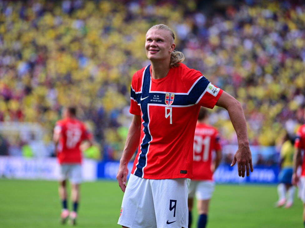 Matchwinner Haaland! Norwegen gewinnt Achtelfinale gegen Brasilien