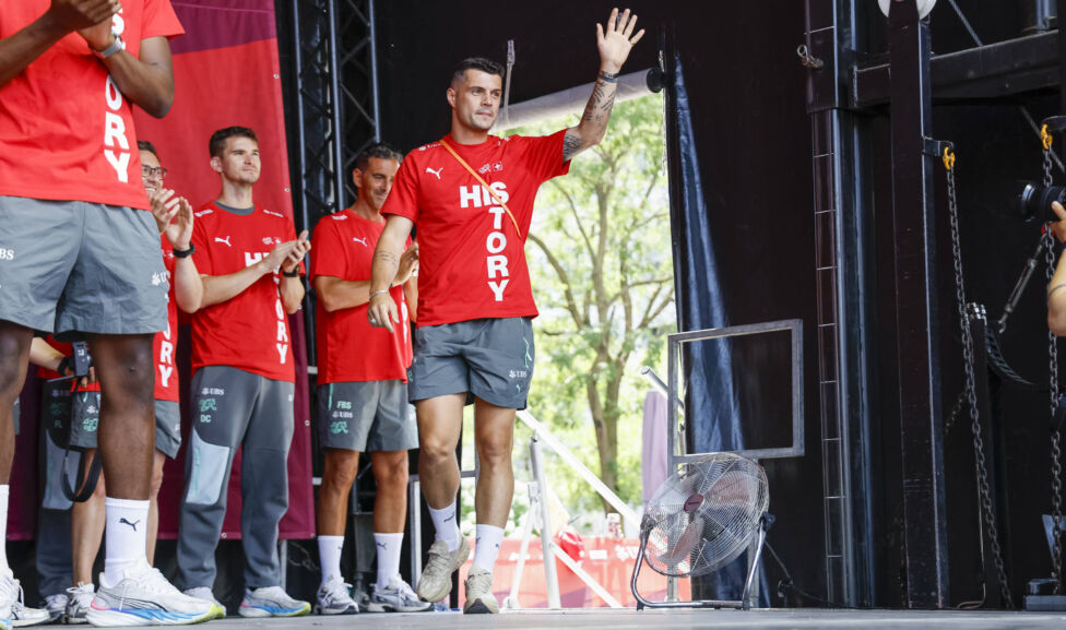 Schweizer WM-Empfang
