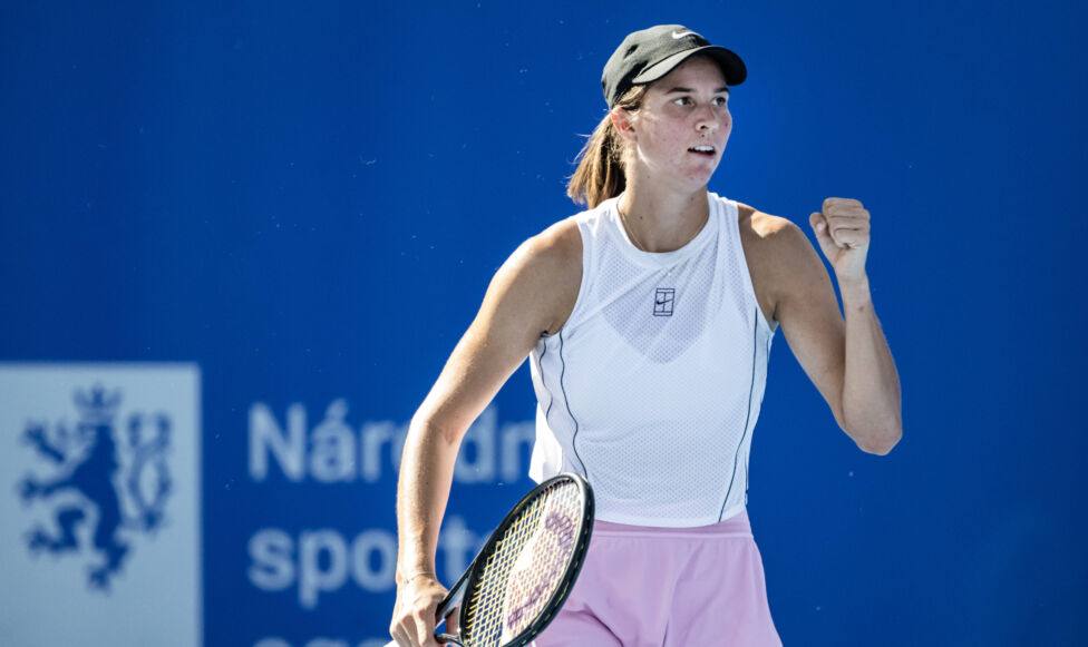 Die österreichische Tennisspielerin Lilli Tagger steht im Finale des WTA-250-Turniers in Prag