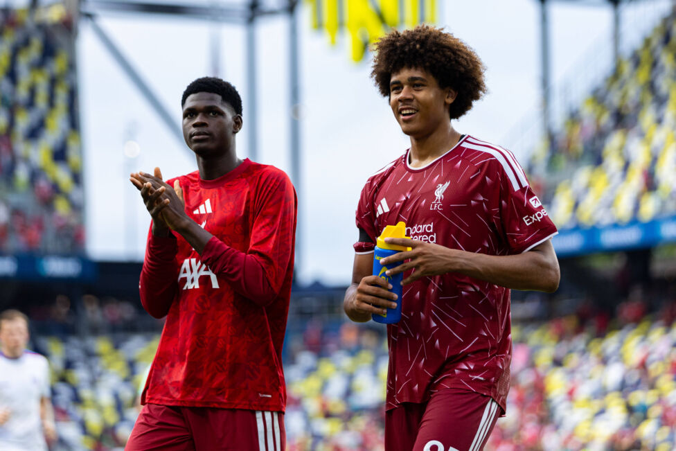 Ifeanyi Ndukwe hat bei seinem ersten Testspiel für den FC Liverpool direkt Einsatzminuten gesammelt.