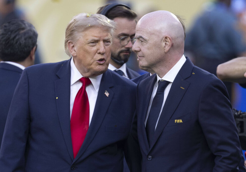 US-Präsident Donald Trump hat im Zuge der Investorenpläne von Gianni Infantino verneint, mit dem FIFA-Boss darüber gespr