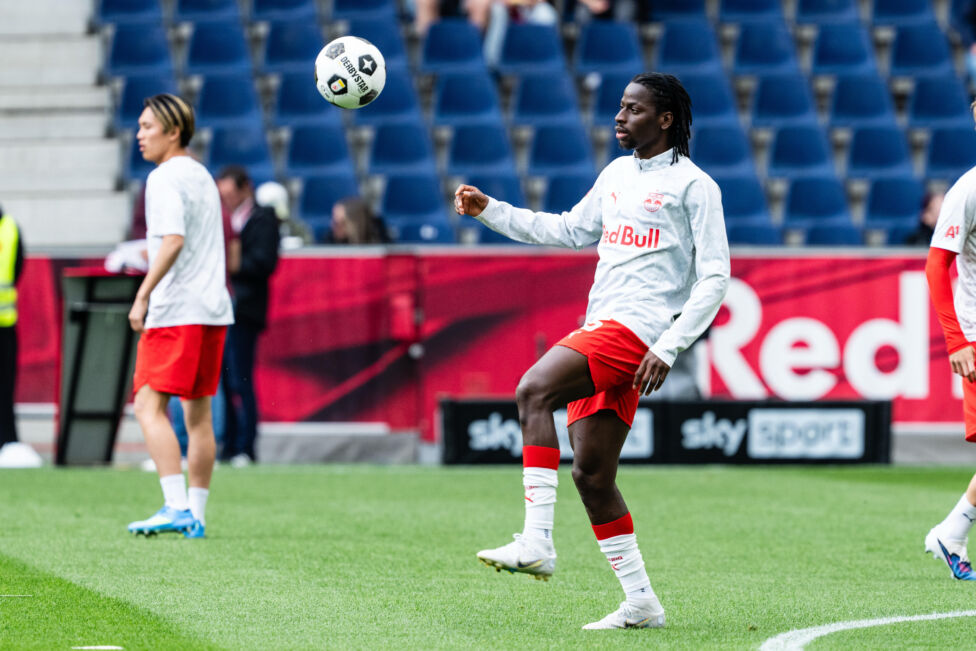 Mamady Diambou steht vor einem Abschied von Red Bull Salzburg. Sky kann die diesbezüglichen Informationen von Foot Merca