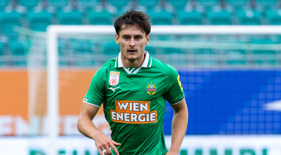 Erneute Leihe: Rapid-Profi Oswald wechselt zu Ligakonkurrent
