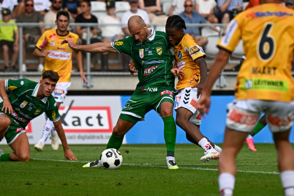 Austria Lustenau hat die Rückkehr in die ADMIRAL Bundesliga mit einem Punktgewinn gefeiert.