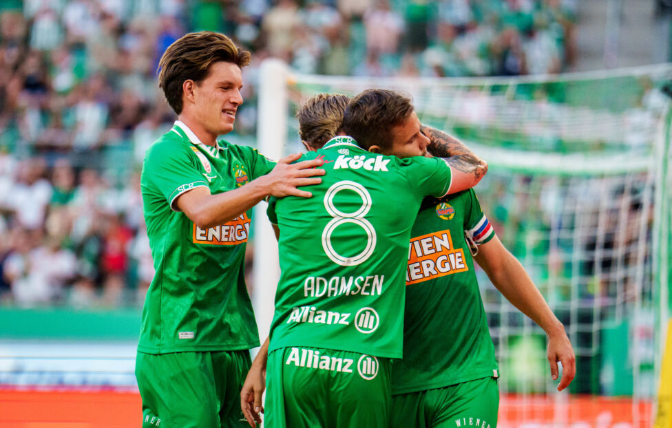 Der Tabellenzweite der ADMIRAL Bundesliga, der SK Rapid, empfängt am Sonntag (ab 18:30 Uhr live auf Sky Sport Austria - 