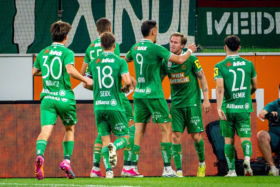 "Konnte es einfach genießen" - Rapid nach 8:0 auf Wolke 7